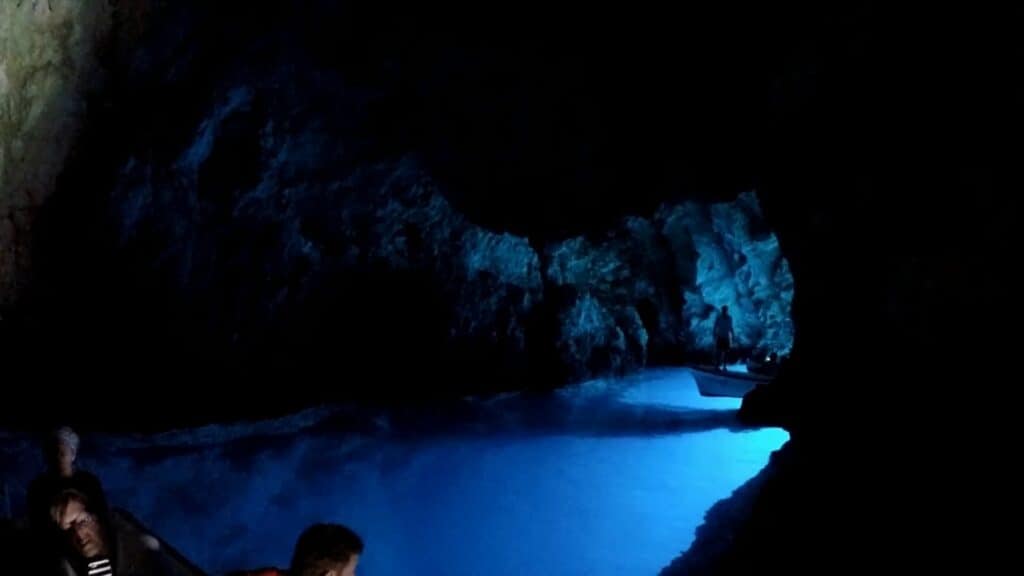 Another picture of the Blue Cave. 